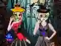 Sister's Halloween Dresses Sister's Halloween Dresses