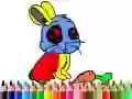 Back To School: Rabbit Coloring Book Back To School: Rabbit Coloring Book