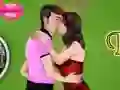 Christmas Eve Kissing