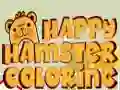 Happy Hamster Coloring Happy Hamster Coloring