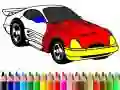 Back To School: Muscle Car Coloring Back To School: Muscle Car Coloring