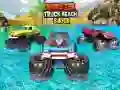 Monster Truck Beach Surfing Monster Truck Beach Surfing
