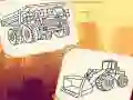 Construction Trucks Coloring Construction Trucks Coloring