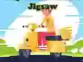 City Scooter Rides Jigsaw City Scooter Rides Jigsaw