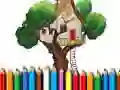 Tree House Coloring Book Tree House Coloring Book
