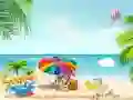Summer Beach Slide Summer Beach Slide