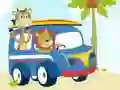 Cute Animals With Cars Difference Cute Animals With Cars Difference