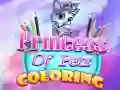 Princess Of Pets Coloring Princess Of Pets Coloring
