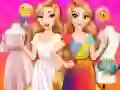 Princesses Outfit Coloring Princesses Outfit Coloring