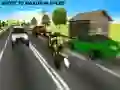 Highway Traffic Bike Stunts Highway Traffic Bike Stunts