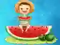 Watermelon and Drinks Puzzle Watermelon and Drinks Puzzle