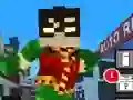 teen titans go minecraft teenage runner 3d