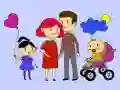 Happy Family Coloring Book Happy Family Coloring Book