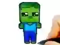 Easy Kids Coloring Mineblox