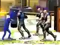 Police Stick man Fighting Police Stick man Fighting