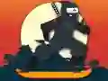 Lava And Nninja Skateboard