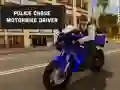 Police Chase Motorbike Driver Police Chase Motorbike Driver