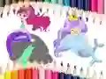 Mermaid Coloring Book Mermaid Coloring Book
