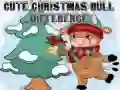 Cute Christmas Bull Difference Cute Christmas Bull Difference