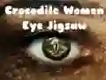 Crocodile Women Eye Jigsaw Crocodile Women Eye Jigsaw