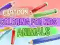 Cartoon Coloring for Kids Animals Cartoon Coloring for Kids Animals
