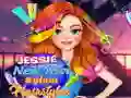 Jessie New Year #Glam Hairstyles
