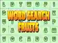 Word Search Fruits
