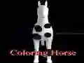 Coloring horse Coloring horse