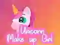 Unicorn Make up Girl Unicorn Make up Girl