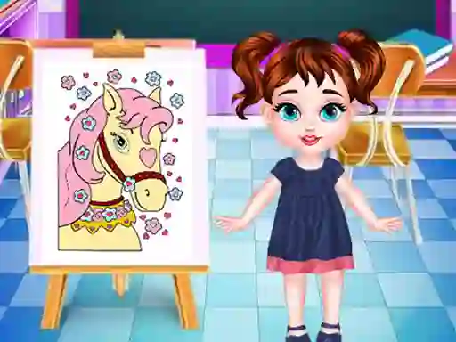 Baby Taylor Painting Class — free online game