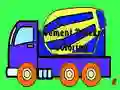Cement Trucks Coloring Cement Trucks Coloring