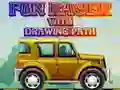 Fun racer with Drawing path Fun racer with Drawing path