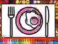Color and Decorate Dinner Plate Color and Decorate Dinner Plate