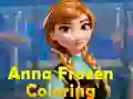 Anna Frozen Coloring Anna Frozen Coloring