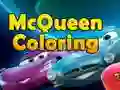 McQueen Coloring McQueen Coloring