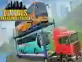 City Bus Transport Truck 