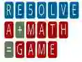 RESOLVE a math game RESOLVE a math game