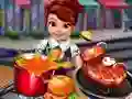 Cooking Fast Hotdogs And Burgers Craze