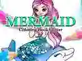 Mermaid Coloring Book Glitter Mermaid Coloring Book Glitter