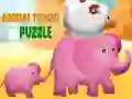 Animal Tower Puzzle Animal Tower Puzzle