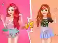 Princesses Fruity Print Fun Challenge Princesses Fruity Print Fun Challenge