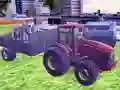Tractor Driving Garbage collect Tractor Driving Garbage collect