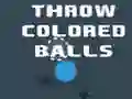 Throw Colored Balls Throw Colored Balls