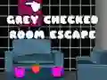 Grey Checked Room Escape