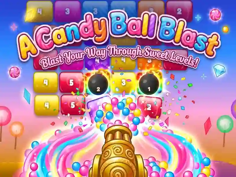 Candy Ball Blast — darmowa gra online
