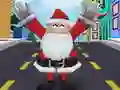 Santa City Run surfers Santa City Run surfers