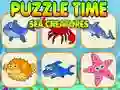 Puzzle Time Sea Creatures