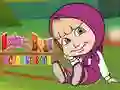 Masha and the Bear Coloring Book