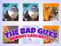 The Bad Guys Memory Card Match