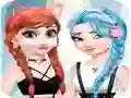 Elsa and Anna Dress Up Makeup Elsa and Anna Dress Up Makeup